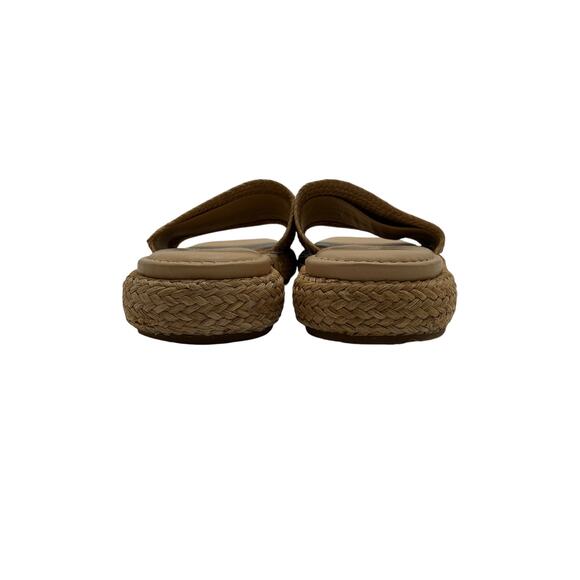 Vince 'Eva' Tan Platform Slide Sandal Size 8.5 - Picture 5 of 6